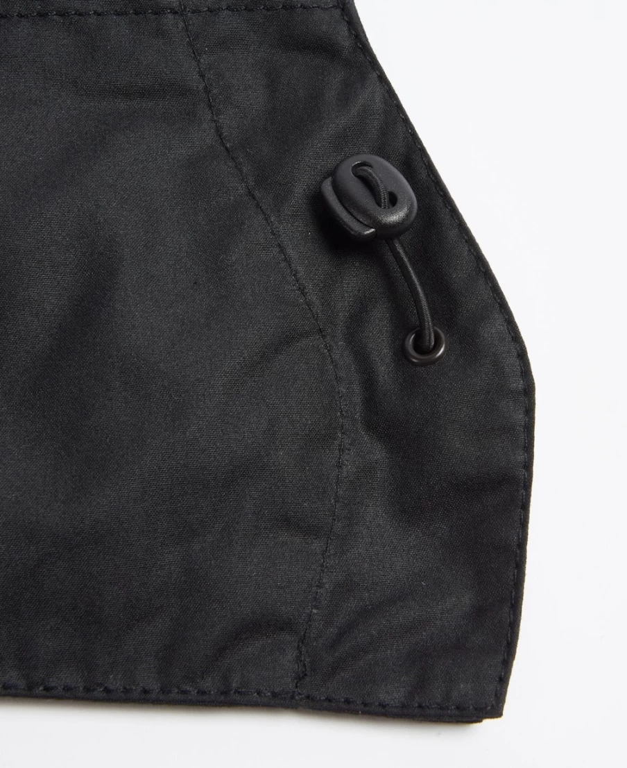 Barbour Men's Black Wax Storm Hood Jacket - Waterproof Outdoor Coat