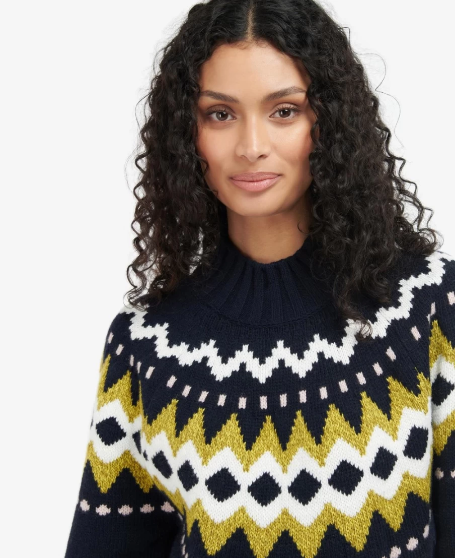 Barbour Women's Navy Lana Knitted Dress
