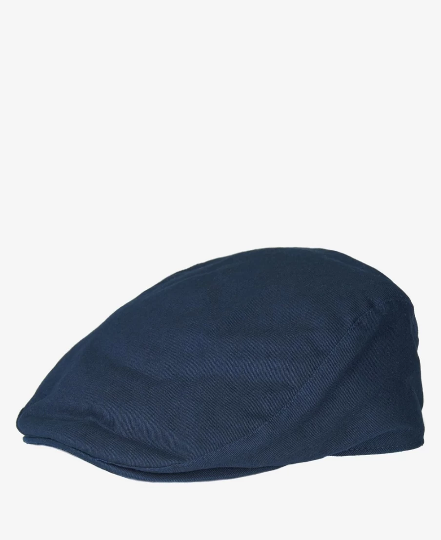 Barbour Finnean Cap for Men - Olive Green Waterproof Waxed Cotton Baseball Hat
