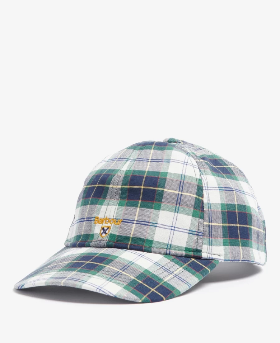 Barbour Mens Summer Ivy Oxbridge Tartan Sports Cap