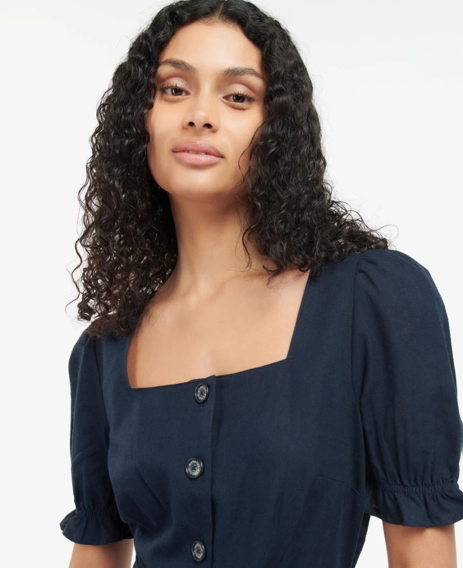Barbour Women's Leilani Classic Navy Jumpsuit | Waterproof & Stylish All-in-One Outfit