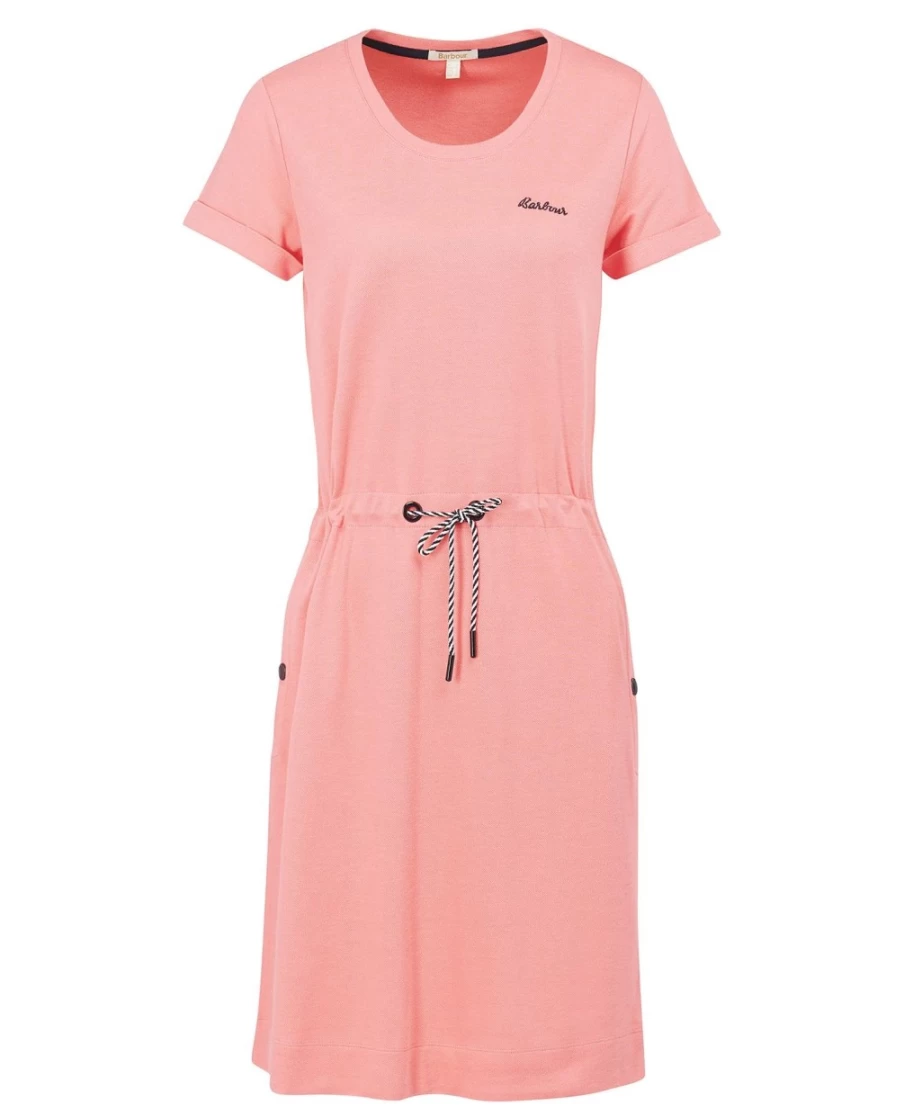 Barbour Women's Baymouth Dress in Pink Punch - Stylish & Comfortable