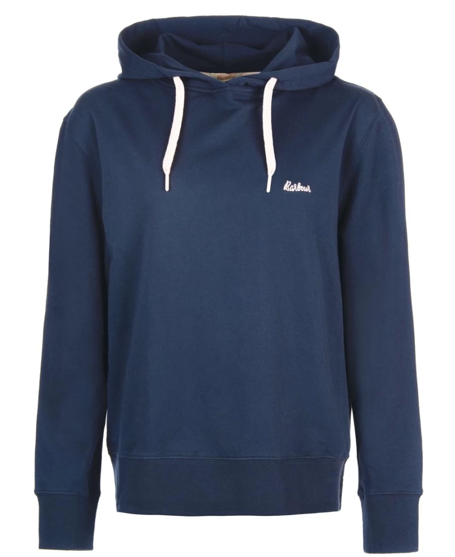 Barbour Women's Lottie Lounge Hoodie in Navy - Comfortable Pullover Sweatshirt