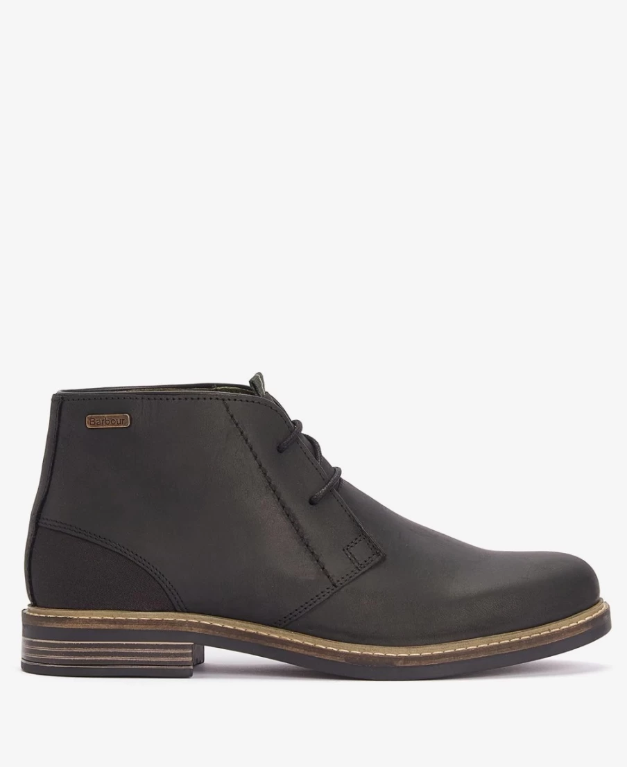 Barbour Mens Black Readhead Chukka Boots