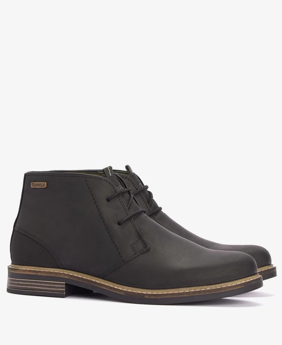 Barbour Mens Black Readhead Chukka Boots