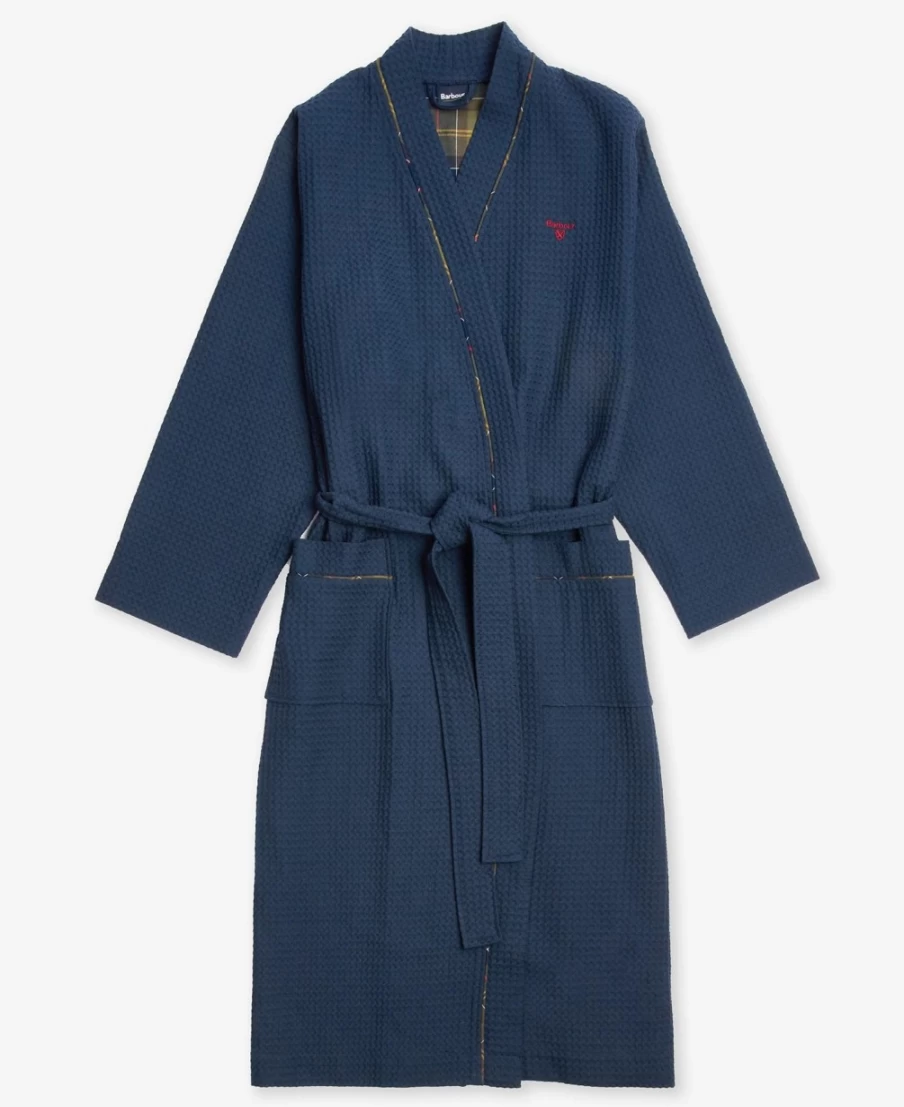 Barbour Men's Hadrian Classic Navy Night Robe
