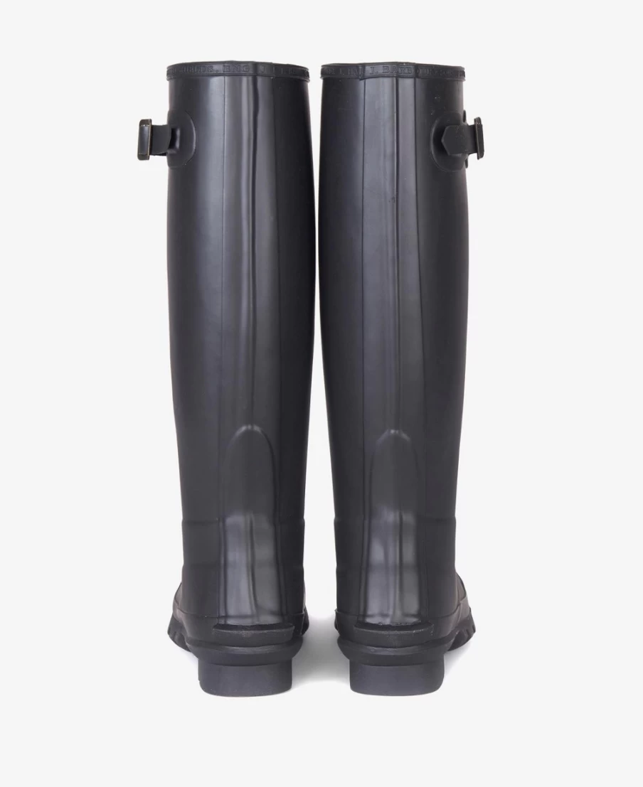 Barbour Women's Black Bede Wellington Boots | Waterproof Rain Footwear