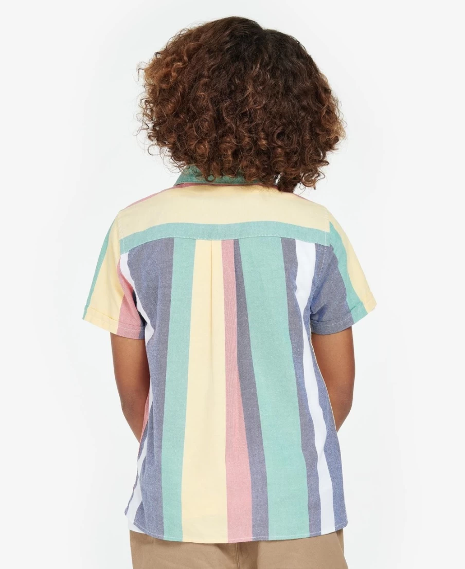 Barbour Boys Chambray Shirt - Dale Style Casual Wear for Kids