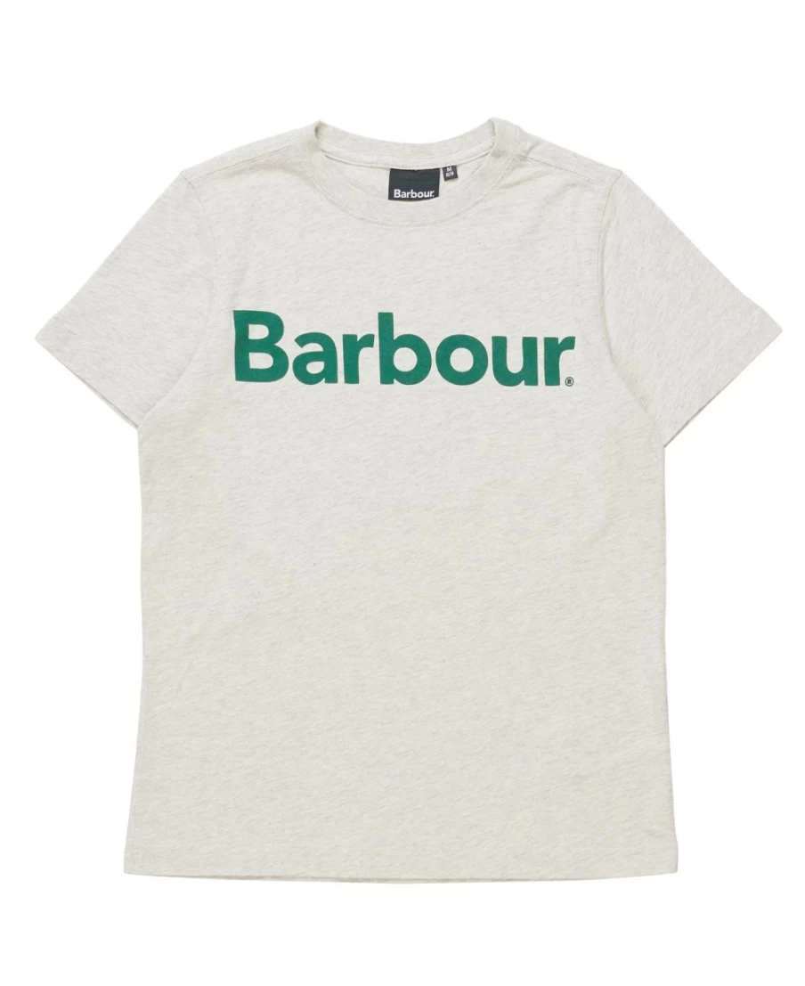 Barbour Navy Boys Logo T-Shirt for Kids - Classic Cotton Tee