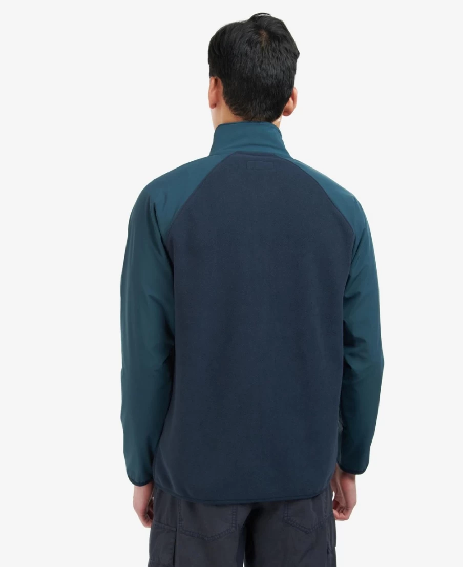 Barbour Men's Lingfield Zip-Through Fleece Jacket in Classic Navy