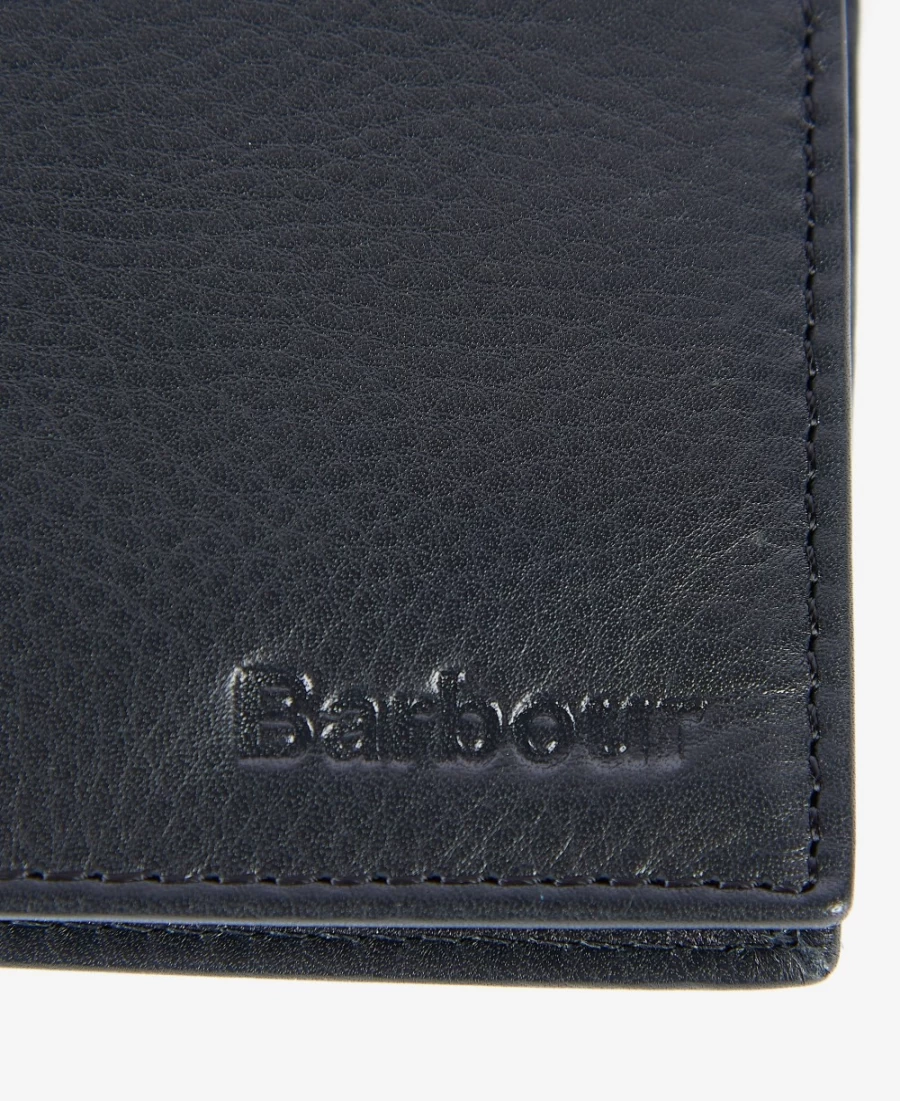 Barbour Mens Carbon Colwell Small Billfold Wallet