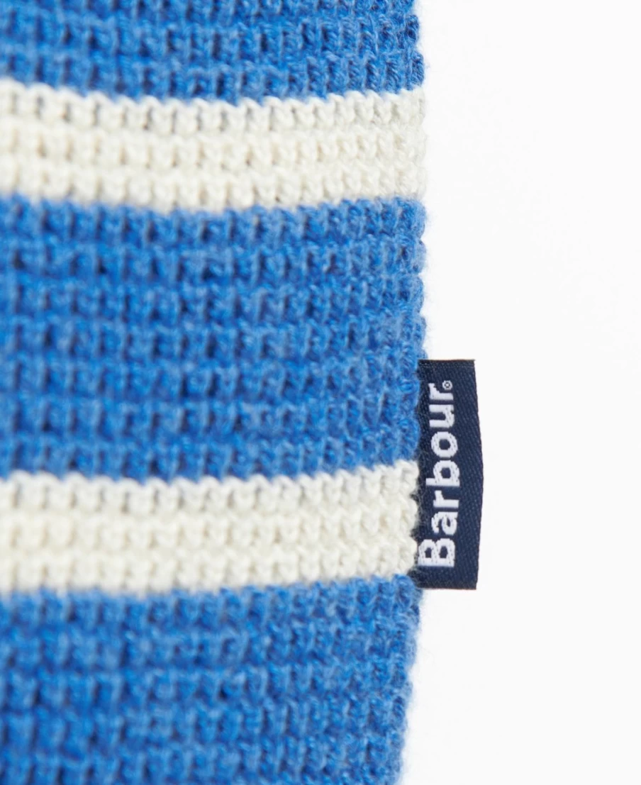 Barbour Men's Classic Navy Blaydon Striped Sweatshirt - Casual Comfort Fit Pullover
