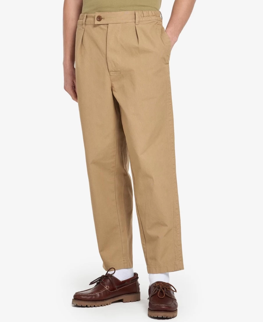 Barbour Marshall Trousers for Men in Trench - Classic Waterproof & Windproof Outdoor Pants