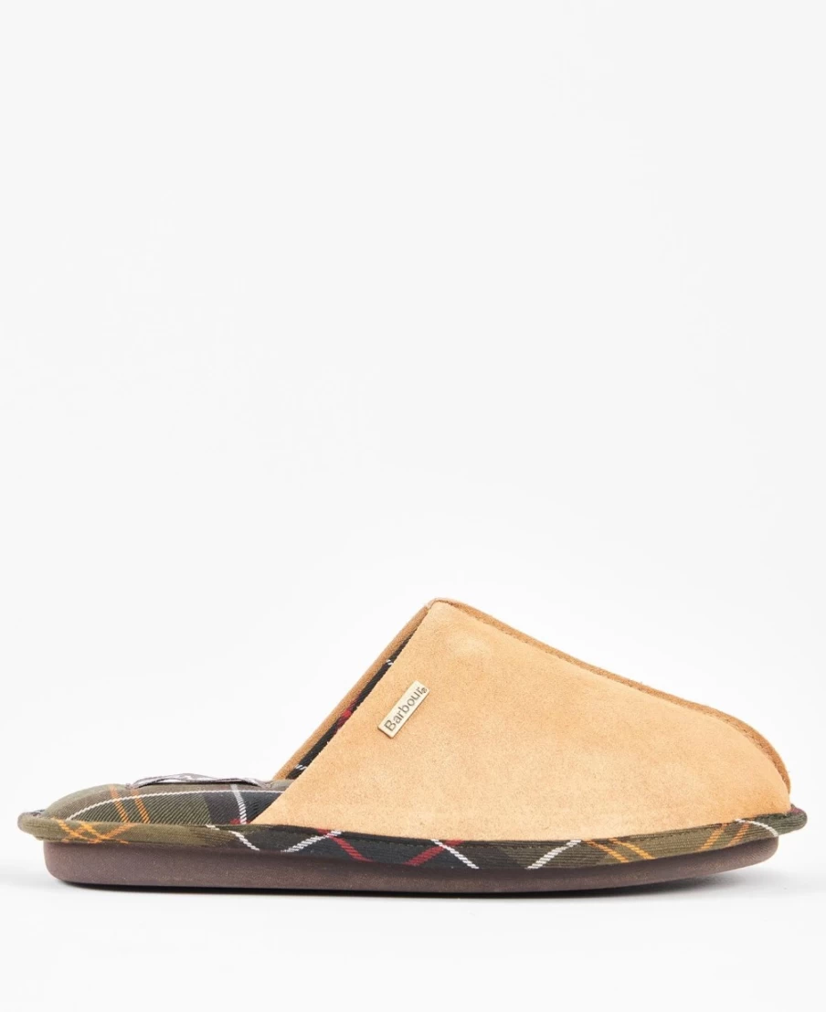 Barbour Women's Grey Simone Slippers - Comfortable Casual Footwear