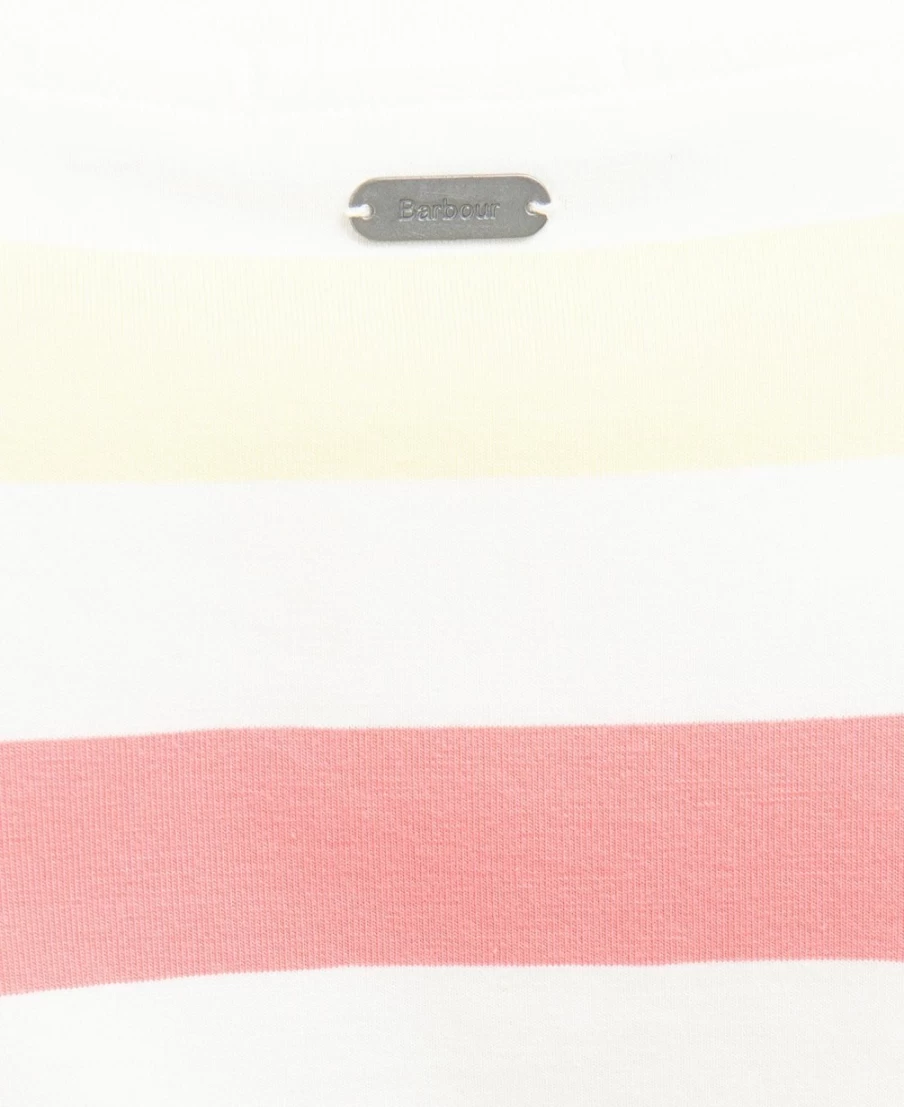 Barbour Women's Marloes Navy & White Striped Dress
