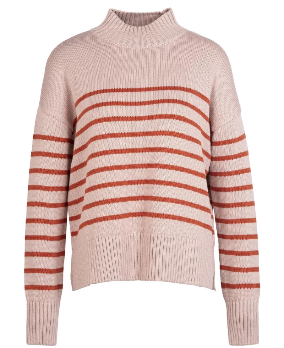 Barbour Women's Shelly Knit Sweater in Cloud Color