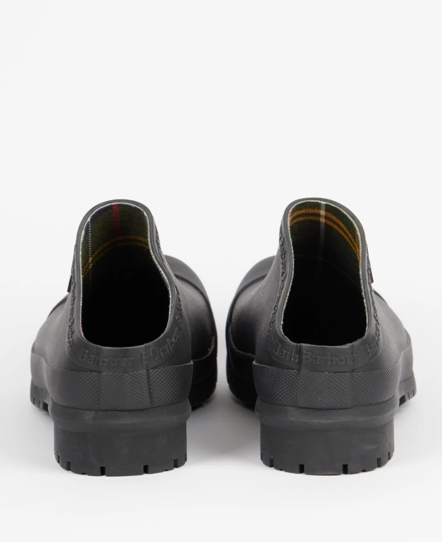 Barbour Men's Quinn Black Clogs - Classic Comfort & Style