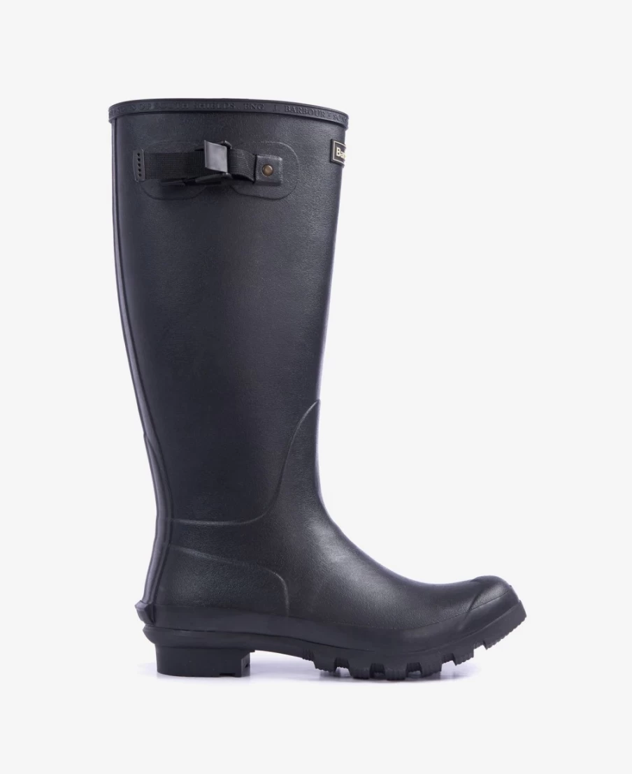 Barbour Men's Black Bede Wellington Boots - Waterproof Outdoor Footwear