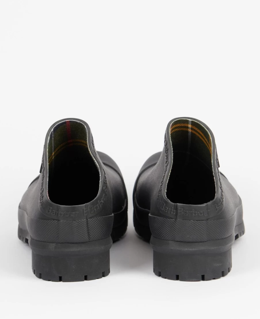 Barbour Men's Quinn Black Clogs - Classic Comfort & Style
