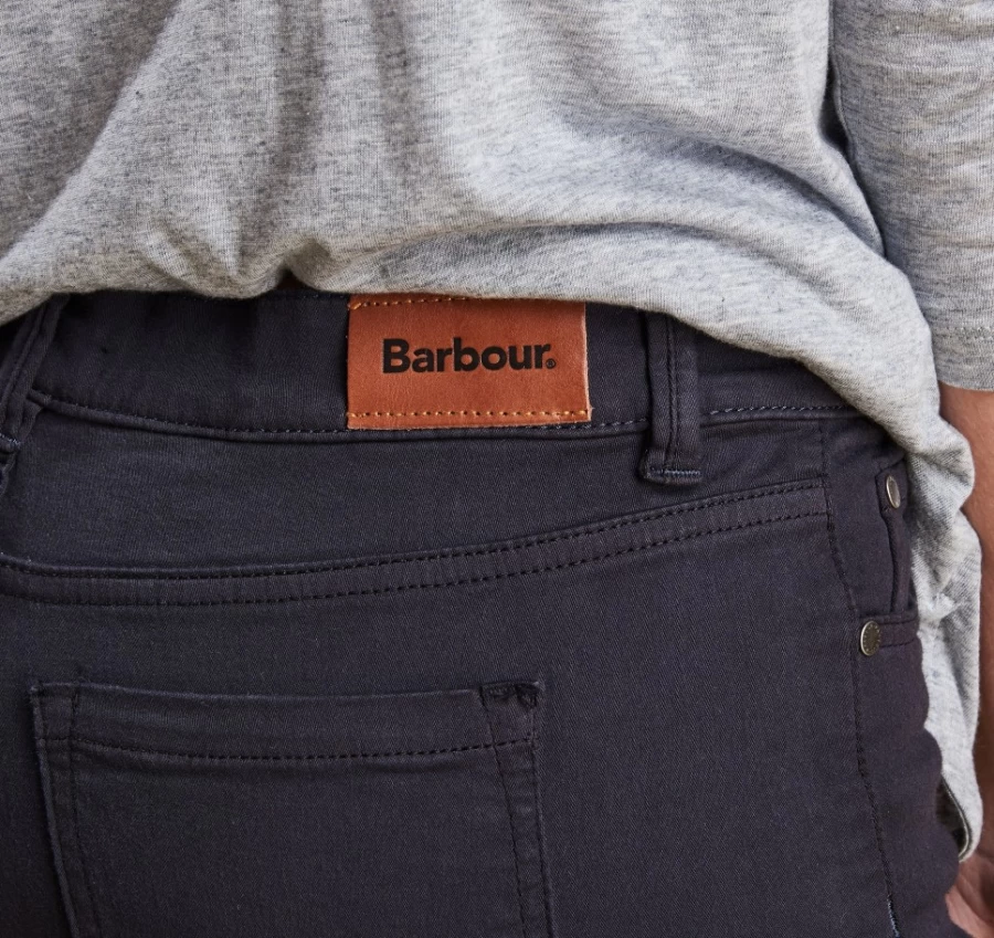 Barbour Women's White Essential Slim Fit Trousers