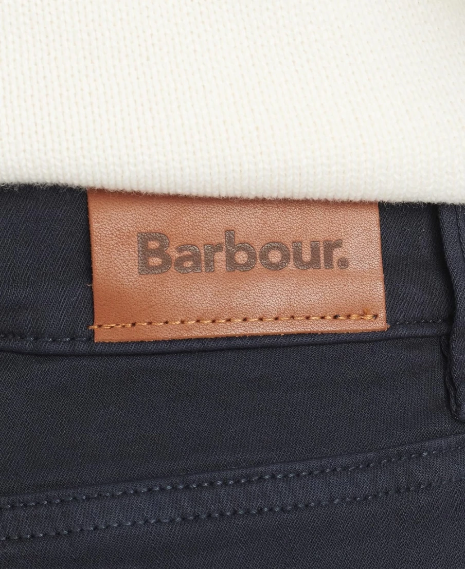 Barbour Women's White Essential Slim Fit Trousers