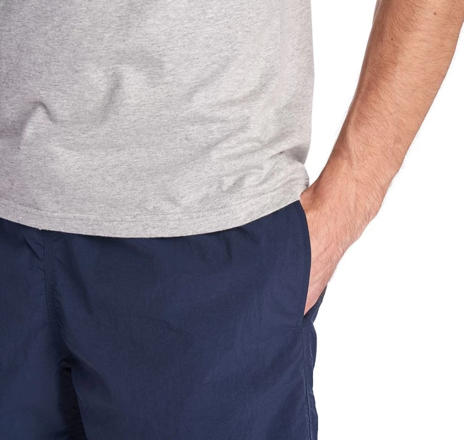 Barbour Men's Olive Essential Logo 5'' Swim Shorts