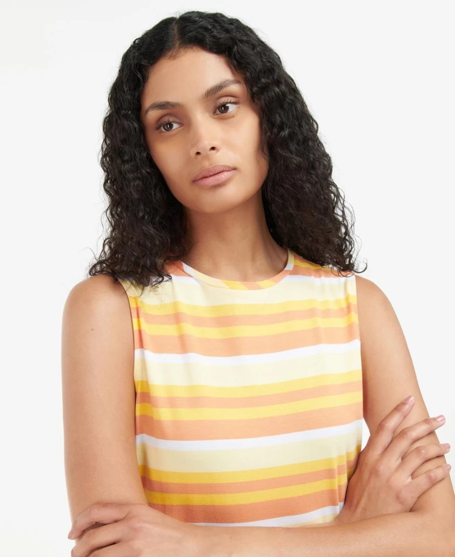 Barbour Women's Crestfield Dress in Multi - Classic Stylish & Comfortable