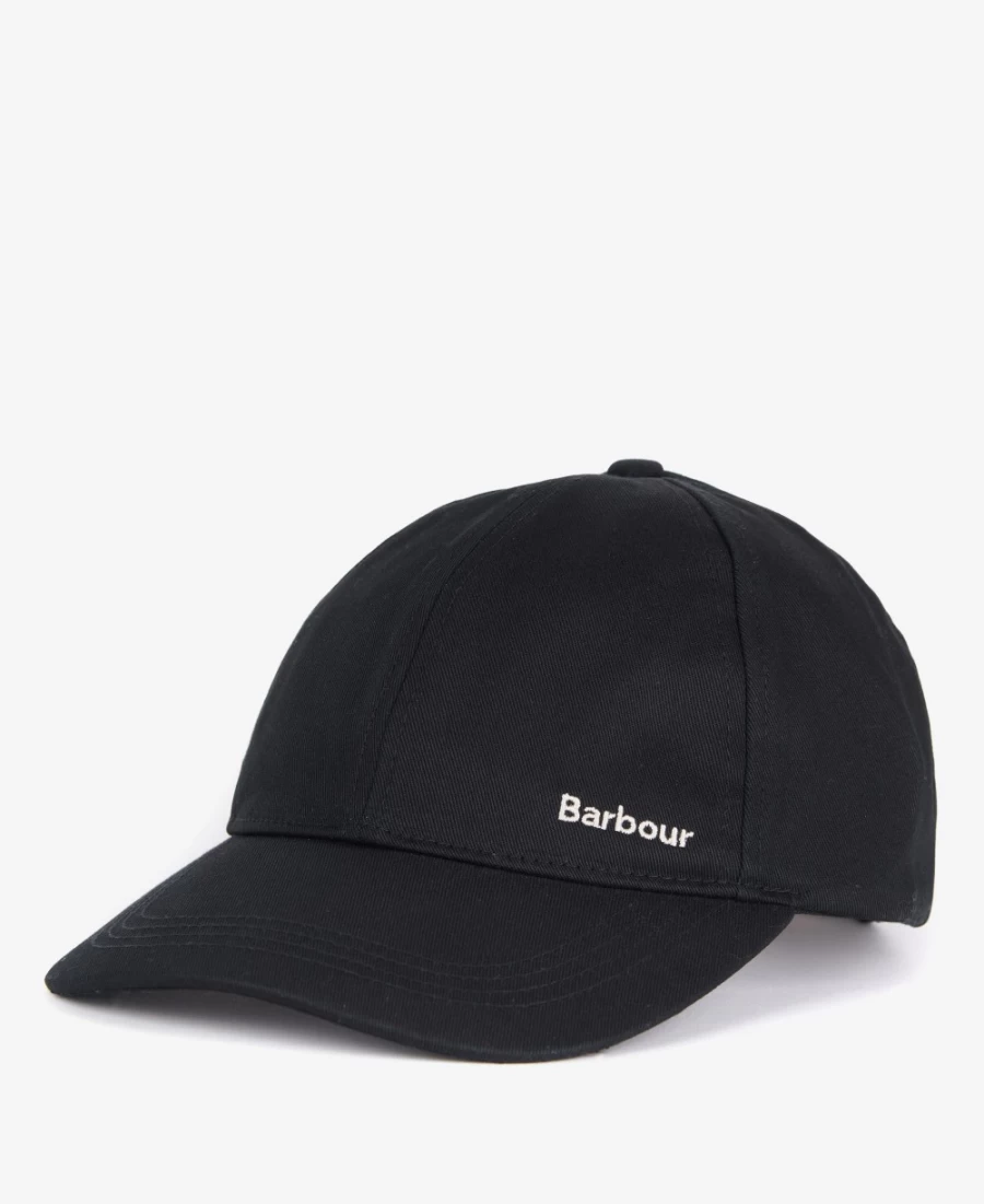 Barbour Olivia Classic Black Sports Cap for Men