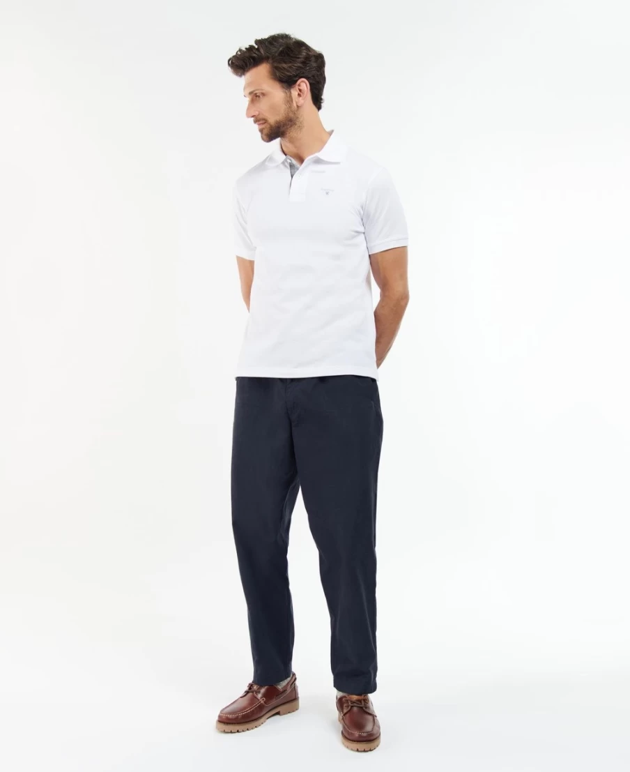 Barbour Men's Highgate Twill Trousers in Navy - Classic Casual Chinos for Men