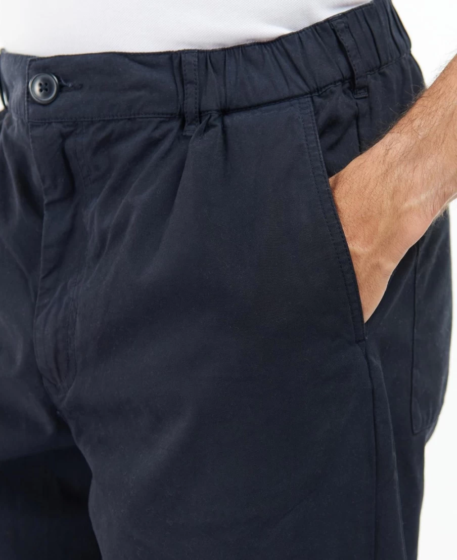 Barbour Men's Highgate Twill Trousers in Navy - Classic Casual Chinos for Men