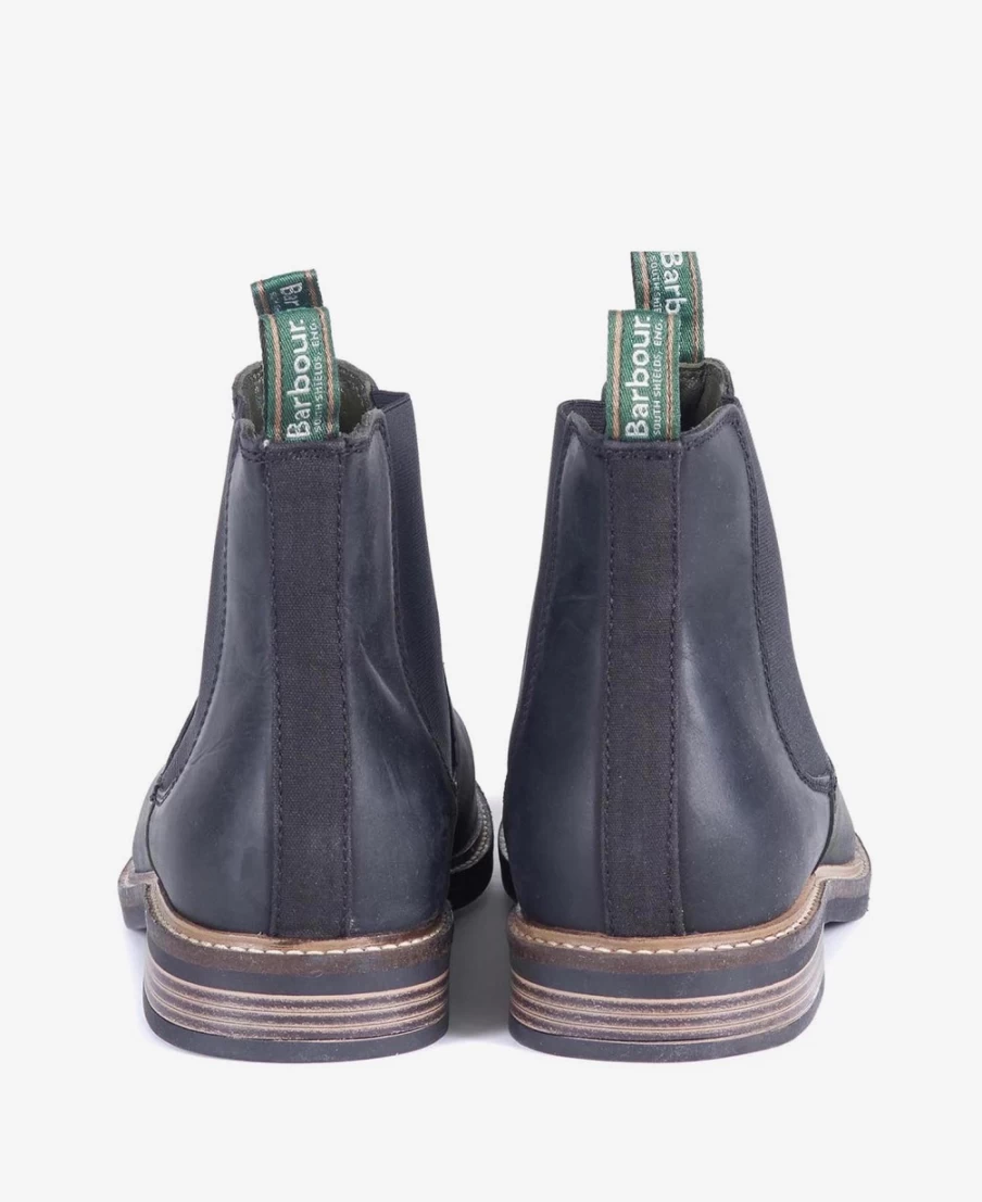 Barbour Mens Farsley Black Chelsea Boots