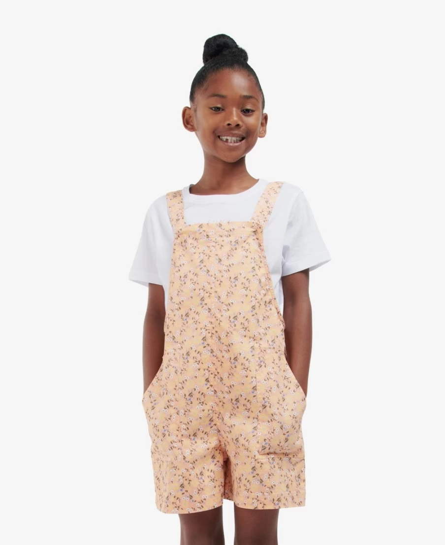 Barbour Girls Heidi Playsuit in Classic Multi - Stylish & Comfortable Outfit for Kids