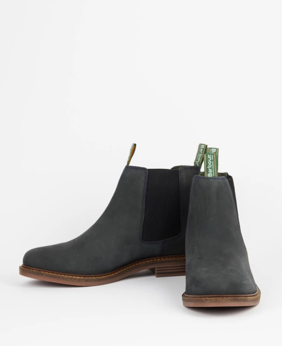 Barbour Men's Farsley Chelsea Boots in Mocha - Classic Leather Ankle Boots for Men