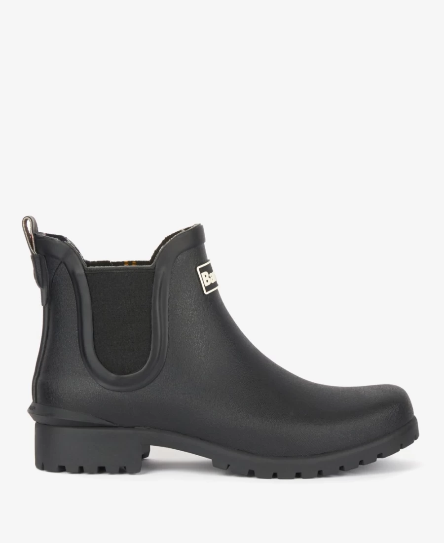Barbour Women's Wilton Black Wellington Boots