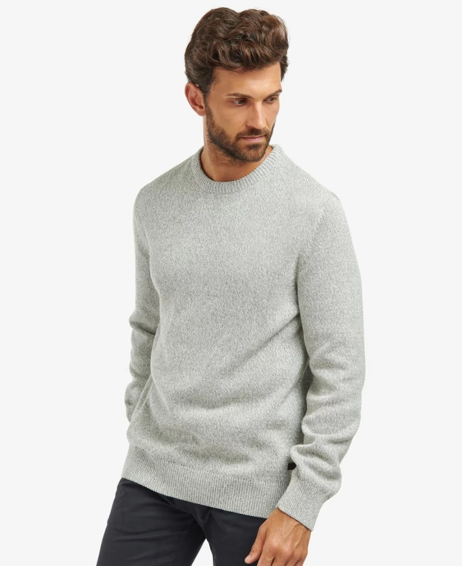 Barbour Men's Navy Cotton Twist Nelson Sweatshirt