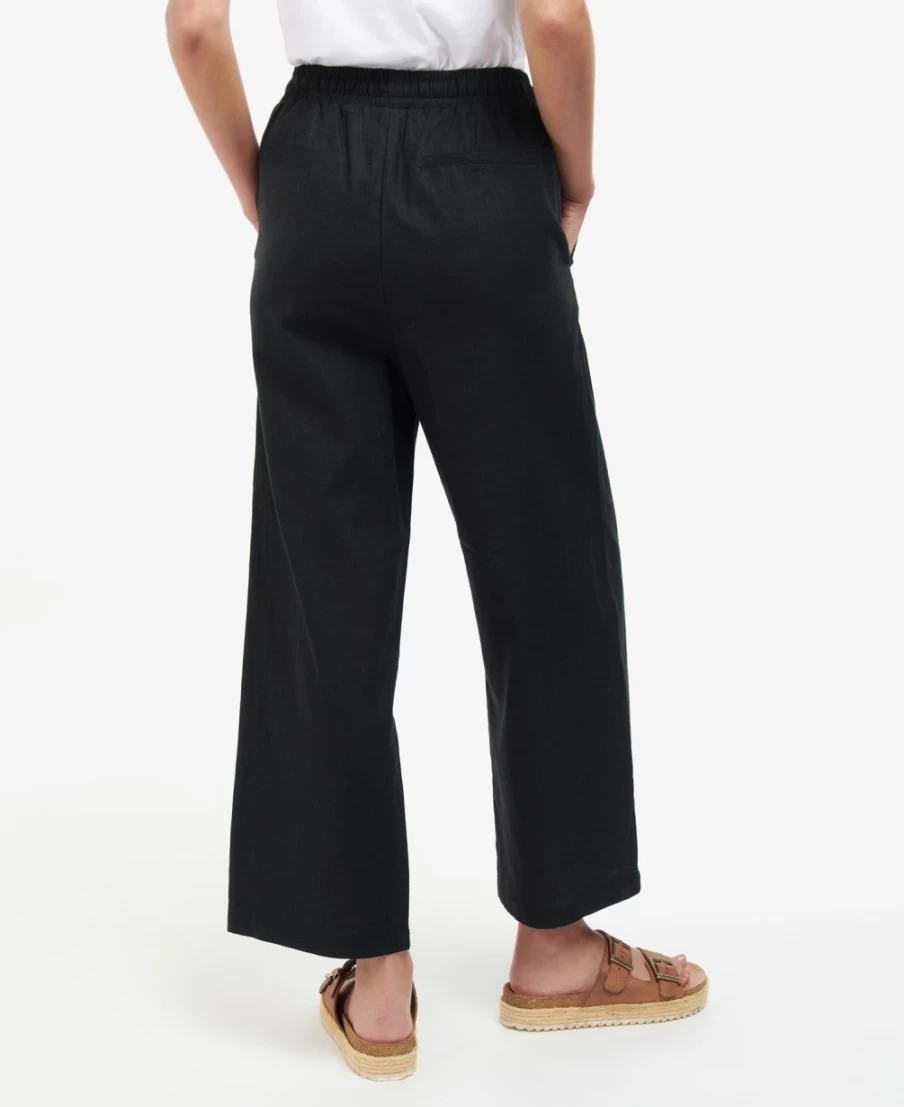 Barbour Christie Women's White Trousers | Classic Fit Casual Pants