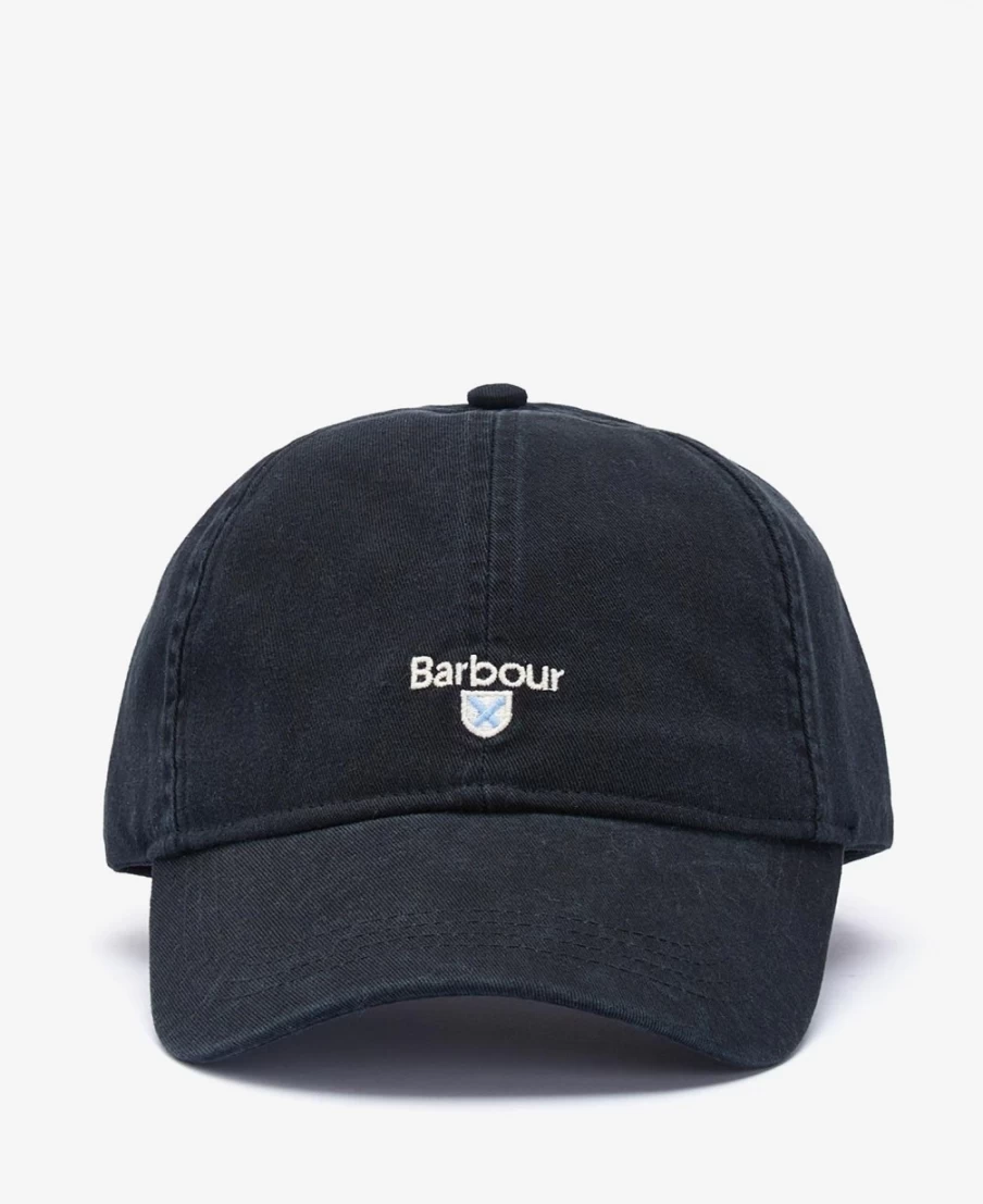 Barbour Men's Sea Blue Cascade Sports Cap - Waterproof Outdoor Adventure Hat