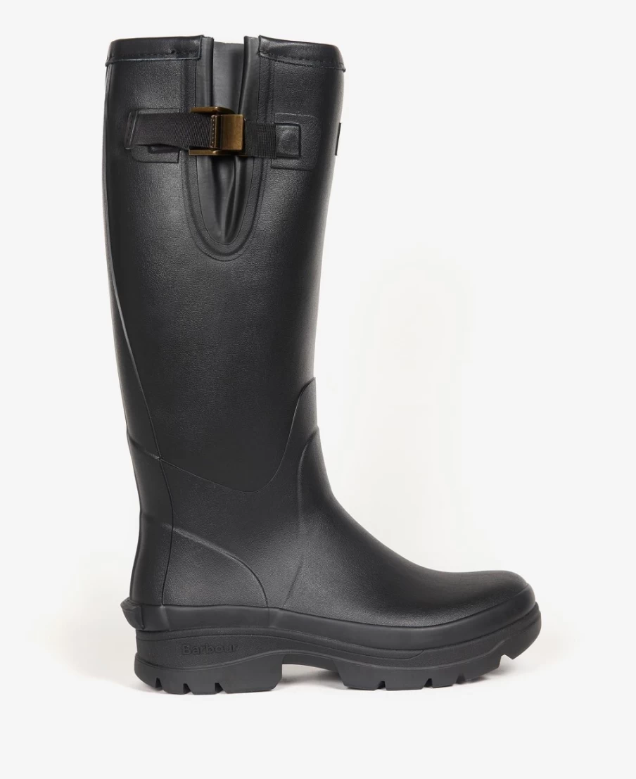 Barbour Men's Tempest Black Waterproof Wellington Boots
