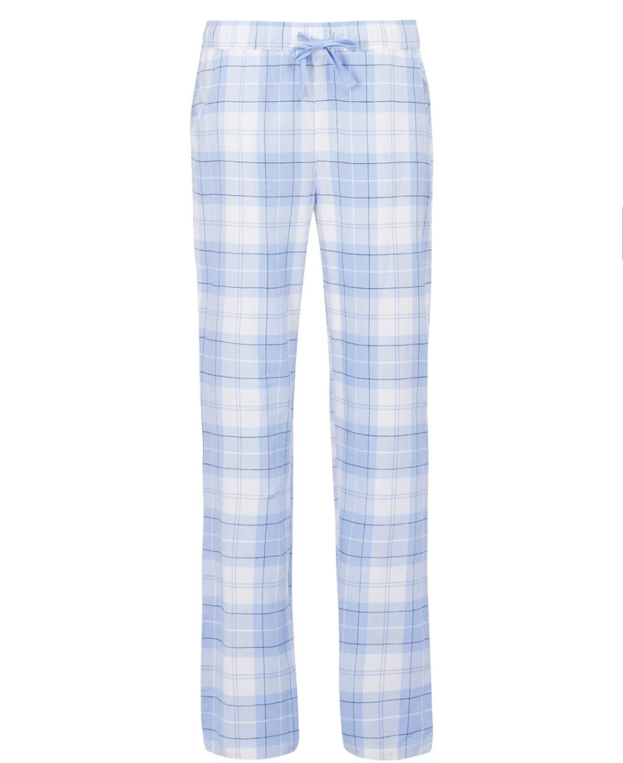 Barbour Women's Nancy Pj Trousers in Pink Tartan Plaid