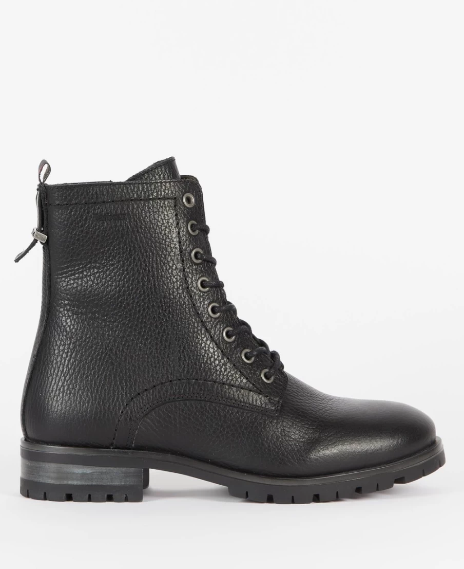 Barbour Womens Christina Boots in Cognac - Stylish Leather Ankle Boots for Women