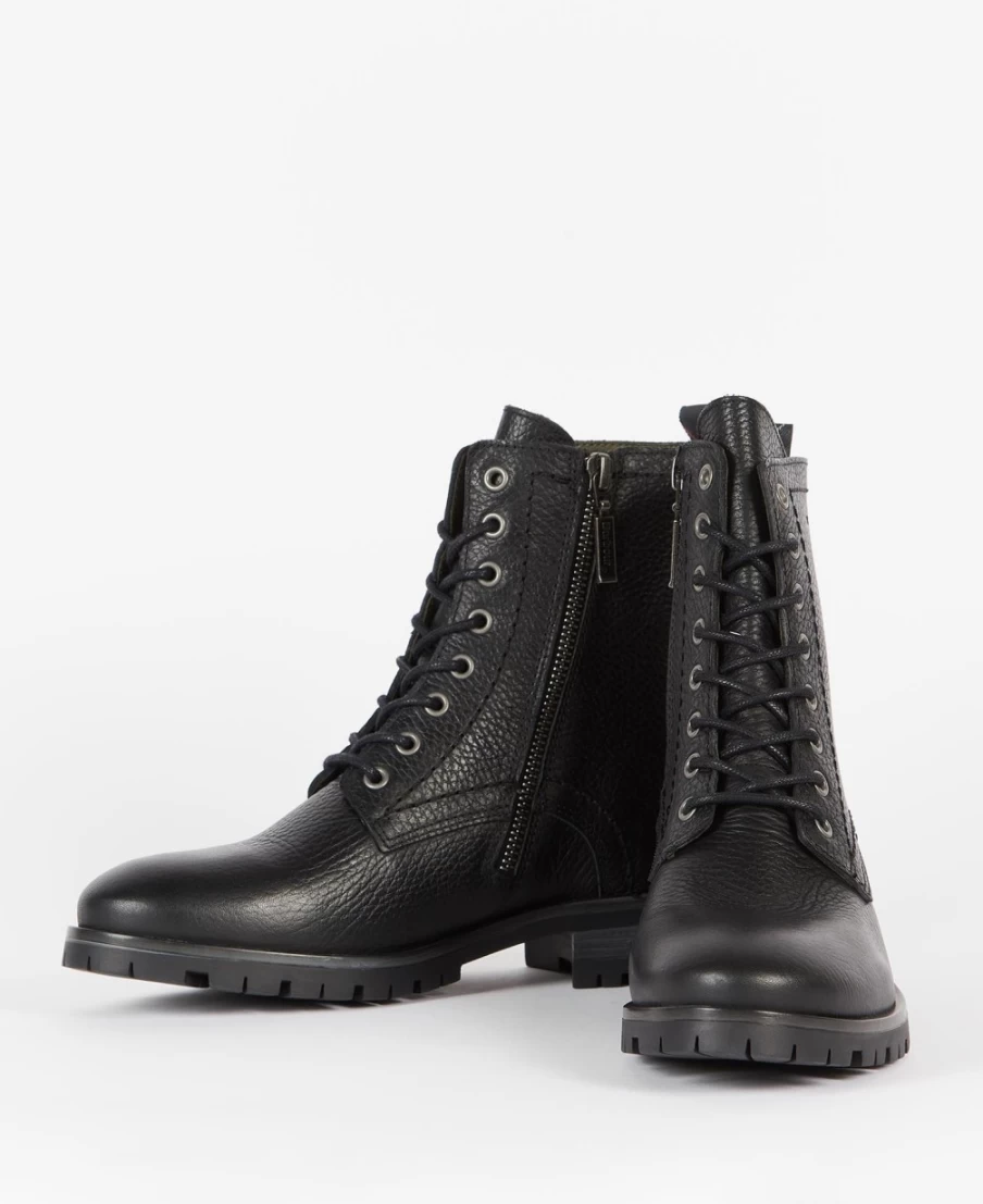 Barbour Womens Christina Boots in Cognac - Stylish Leather Ankle Boots for Women