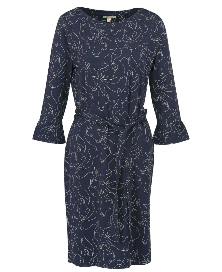 Barbour Women's Marlowe Dress in Classic Multi Color
