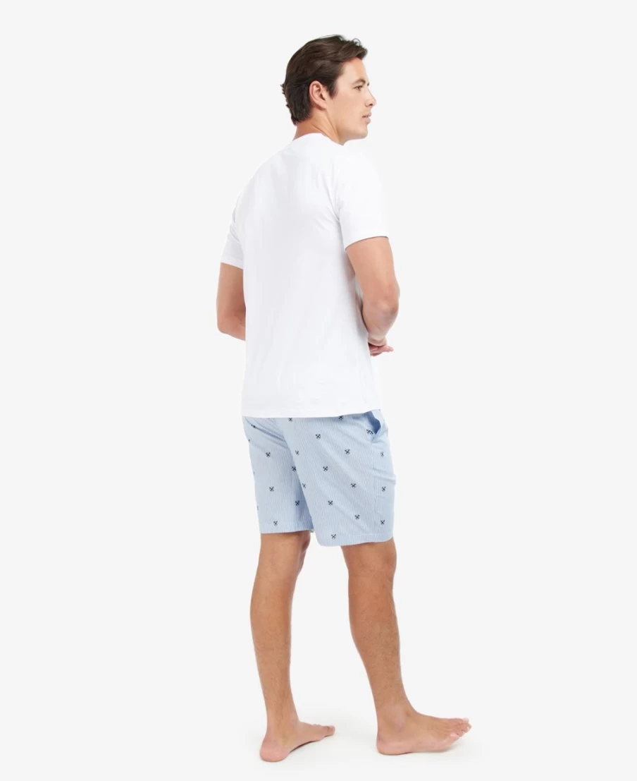 Barbour Men's Hilson Classic Blue Pajama Set