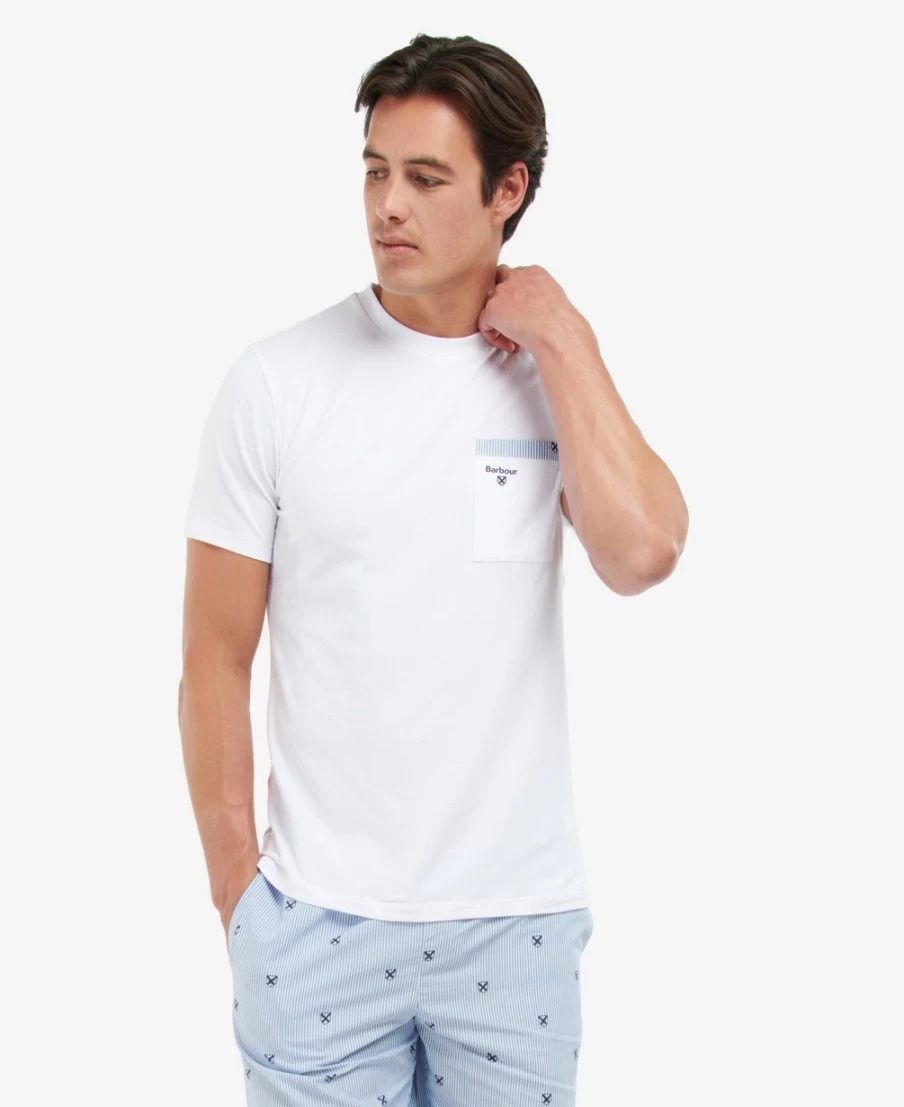 Barbour Men's Hilson Classic Blue Pajama Set
