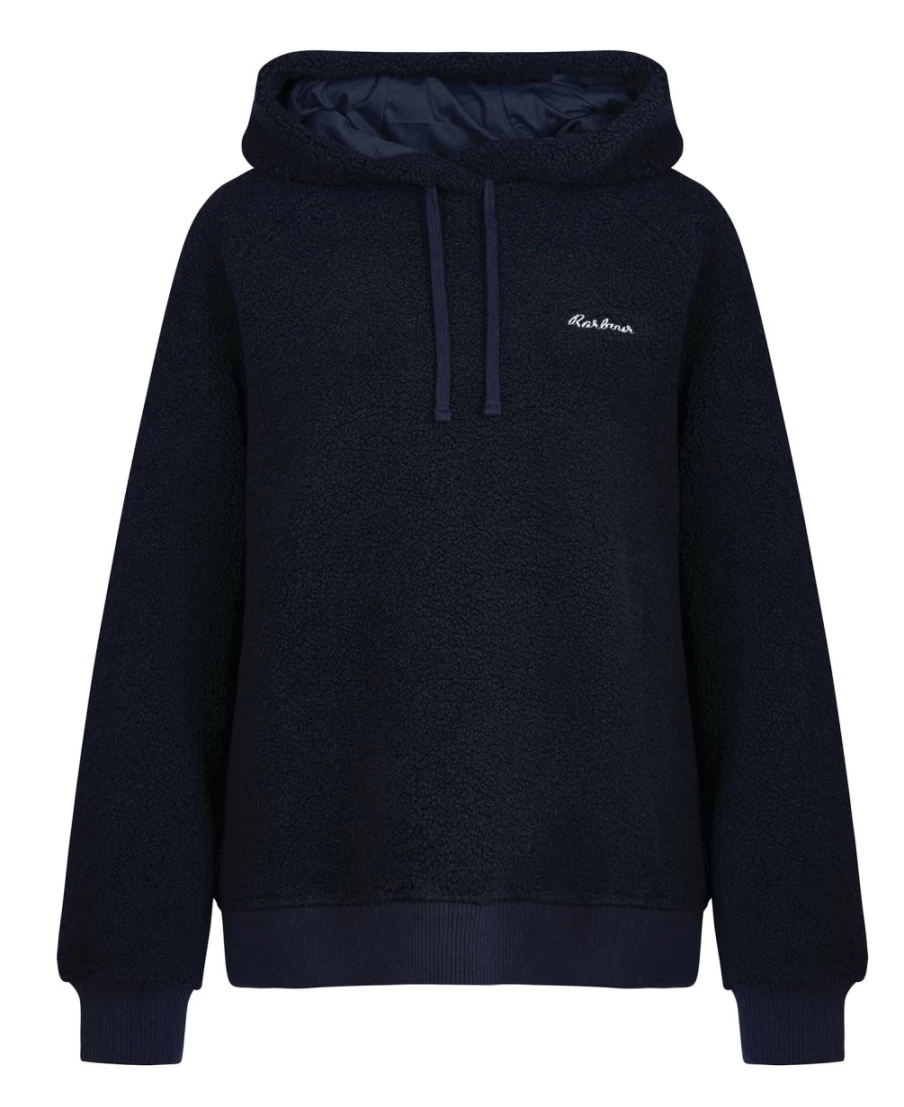 Barbour Women's Otterburn Fleece Hoodie in Aran - Warm Zip-Up Jacket with Hood