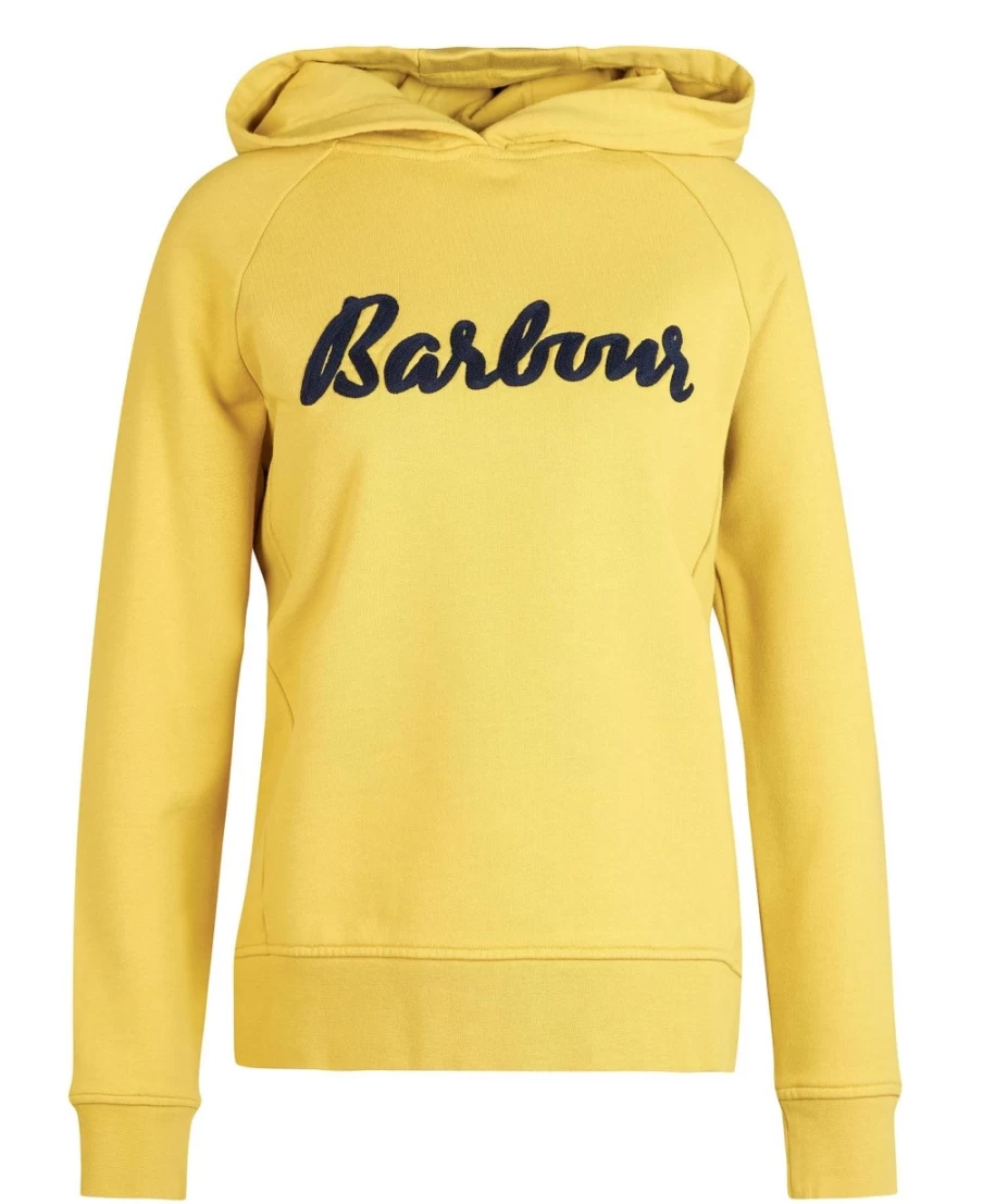 Barbour Women's Otterburn Hoodie in Winter Rose - Classic Fleece Pullover with Hood