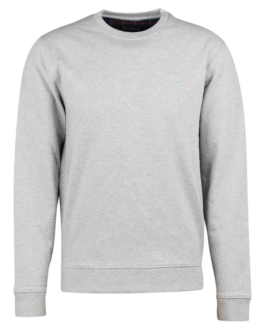 Barbour Men's Ridsdale Black Crew-Neck Sweatshirt
