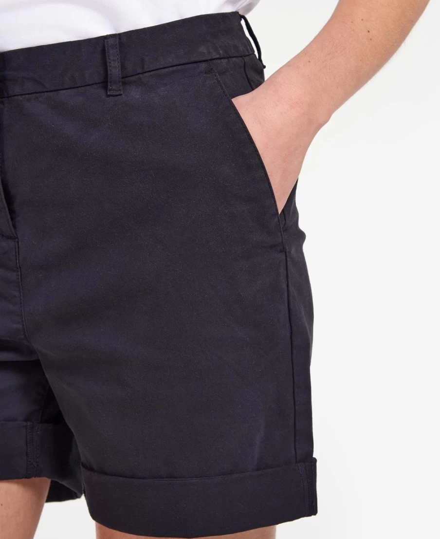 Barbour Women's Classic White Chino Shorts