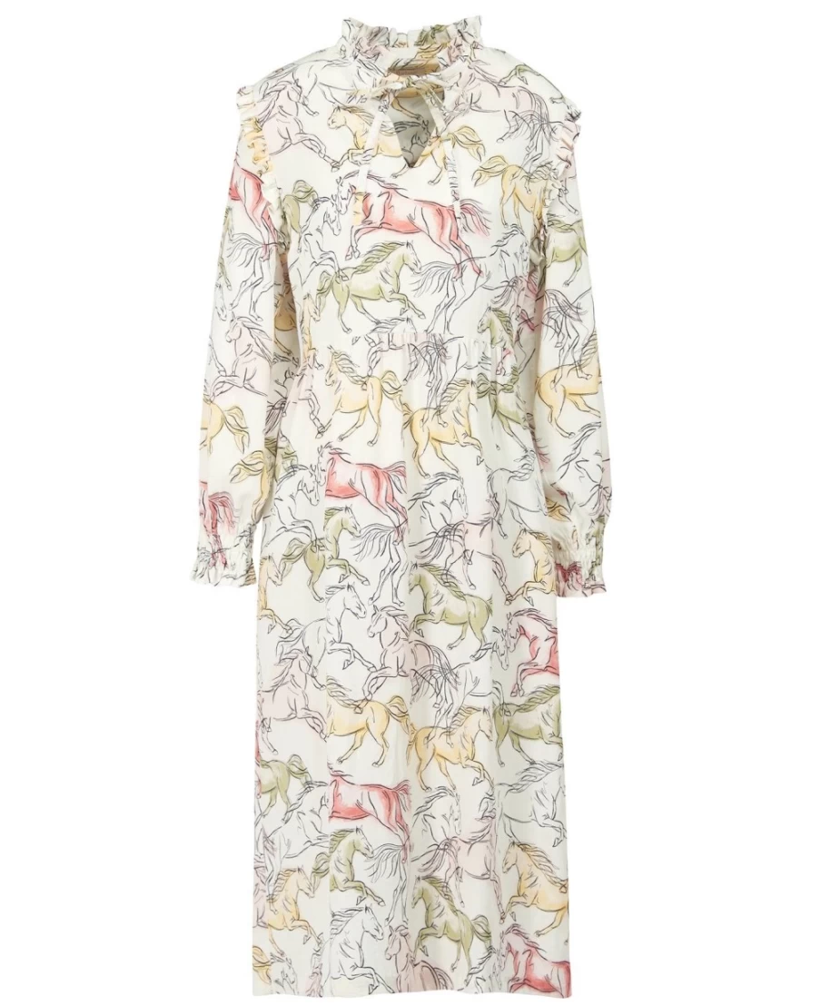 Barbour Women's Regia Dress in Classic Multi Color