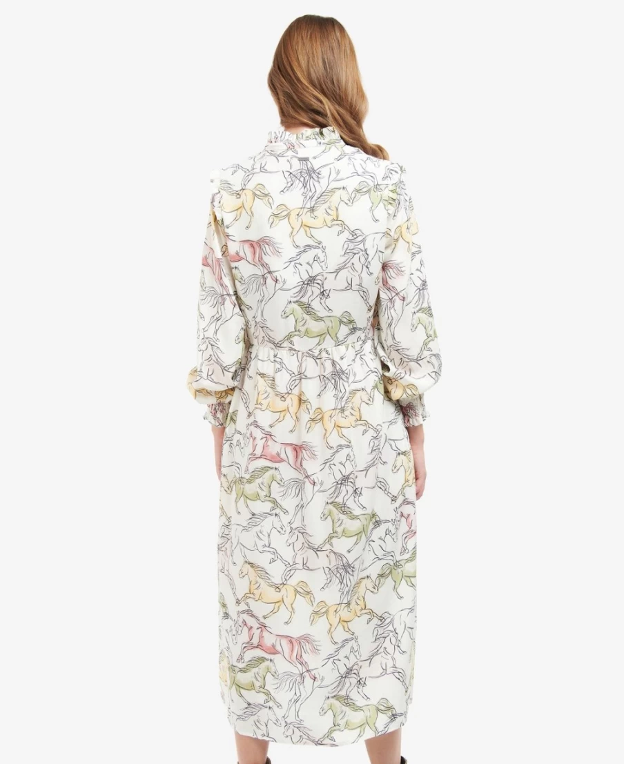 Barbour Women's Regia Dress in Classic Multi Color